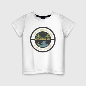 Детская футболка хлопок с принтом Explore Dream Discover в Новосибирске, 100% хлопок | круглый вырез горловины, полуприлегающий силуэт, длина до линии бедер | Тематика изображения на принте: travel | отдых | путешествие отпуск | путешествия | туризм | турист