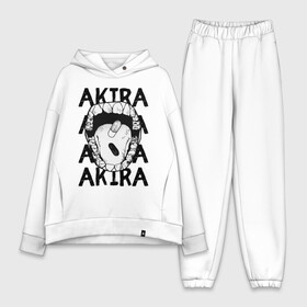 Женский костюм хлопок Oversize с принтом AKIRA в Новосибирске,  |  | akira | kaneda | kaneda shotaro | shima | shima tetsuo | акира | боевик | канеда | киберпанк | нео | нео токио | постапокалиптика | токио | шима