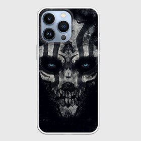 Чехол для iPhone 13 Pro с принтом OLD SHAMAN в Новосибирске,  |  | hardcore | shaman | skull | готика | неформальное | череп | шаман
