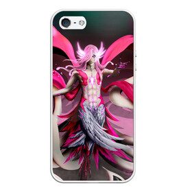 Чехол для iPhone 5/5S матовый с принтом Bleach Aurora Archangel Art в Новосибирске, Силикон | Область печати: задняя сторона чехла, без боковых панелей | anime | archangel | art | aurora | bleach | manga | аниме | арт | блич | манга