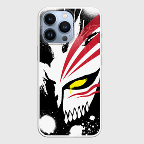 Чехол для iPhone 13 Pro с принтом БЛИЧ МАСКА ИЧИГО ПУСТОГО в Новосибирске,  |  | bleach | bleach logo | блич | блич ичиго | блич куросаки | блич логотип | блич маска | блич маска пустого | ичиго | ичиго куросаки | ичиго пустой | куросаки | куросаки ичиго | маска пустого | пустой | шинигами