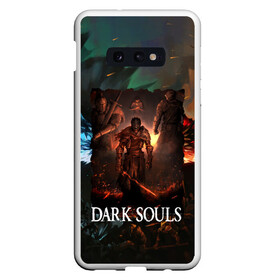 Чехол для Samsung S10E с принтом DARKSOULS ТЕМНЫЕ ДУШИ в Новосибирске, Силикон | Область печати: задняя сторона чехла, без боковых панелей | Тематика изображения на принте: dark souls | darksouls | tegunvte | темные души