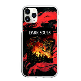 Чехол для iPhone 11 Pro матовый с принтом DARKSOULS | DRAGON AGE в Новосибирске, Силикон |  | Тематика изображения на принте: dark souls | darksouls | tegunvte | темные души