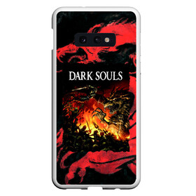 Чехол для Samsung S10E с принтом DARKSOULS | DRAGON AGE в Новосибирске, Силикон | Область печати: задняя сторона чехла, без боковых панелей | Тематика изображения на принте: dark souls | darksouls | tegunvte | темные души