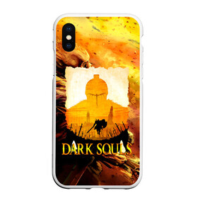 Чехол для iPhone XS Max матовый с принтом DARKSOULS | SKULL&MAGIC в Новосибирске, Силикон | Область печати: задняя сторона чехла, без боковых панелей | Тематика изображения на принте: dark souls | darksouls | tegunvte | темные души