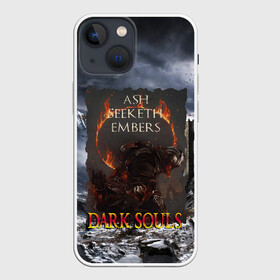 Чехол для iPhone 13 mini с принтом ТЁМНЫЕ ДУШИ | SOUL HORROR в Новосибирске,  |  | dark souls | darksouls | tegunvte | темные души