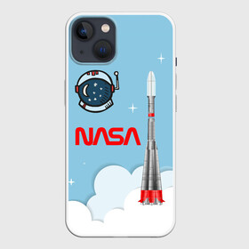 Чехол для iPhone 13 с принтом Mission NASA в Новосибирске,  |  | 12 апреля | 60 | mars | space | астронавт | космонавт | космос | лого | логотип | марс | миссия | наса | полет | ракета