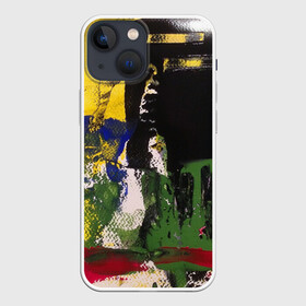 Чехол для iPhone 13 mini с принтом Мазок художника в Новосибирске,  |  | абстракция | картина | молодежное | пестрое | хайп