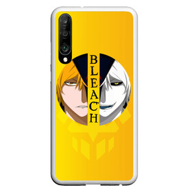 Чехол для Honor P30 с принтом Хичиго Bleach в Новосибирске, Силикон | Область печати: задняя сторона чехла, без боковых панелей | bleach | hichigo | ichigo | kurosaki | блич | ичиго | куросаки | хичиго