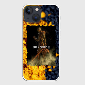 Чехол для iPhone 13 mini с принтом DARK SOULS 3 в Новосибирске,  |  | dark souls | darksouls | tegunvte | темные души