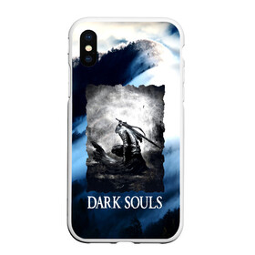 Чехол для iPhone XS Max матовый с принтом DARKSOULS WINTER в Новосибирске, Силикон | Область печати: задняя сторона чехла, без боковых панелей | dark souls | darksouls | tegunvte | темные души