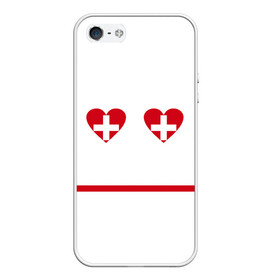 Чехол для iPhone 5/5S матовый с принтом Медсестра в Новосибирске, Силикон | Область печати: задняя сторона чехла, без боковых панелей | Тематика изображения на принте: врач | красный крест | лучшая | медсестра | прикол | самая