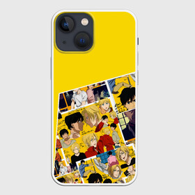 Чехол для iPhone 13 mini с принтом Banana Fish в Новосибирске,  |  | banana fish | аниме | банана фиш | банановая рыба | приключение | эш