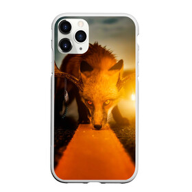 Чехол для iPhone 11 Pro матовый с принтом Лиса с рогами оленя в Новосибирске, Силикон |  | fox | foxy | животное | звери | лиса | лисенок | лисичка | милая | рыжая | фокс