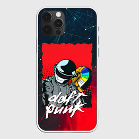 Чехол для iPhone 12 Pro с принтом DAFT PUNK MUSIC в Новосибирске, силикон | область печати: задняя сторона чехла, без боковых панелей | by craig drake | daft punk | madeinkipish | thomas bangalter | дафт панк | маски | тома и ги мануэль