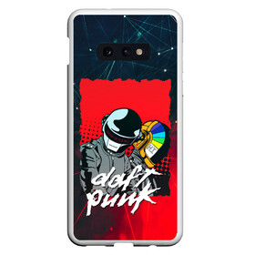 Чехол для Samsung S10E с принтом DAFT PUNK MUSIC в Новосибирске, Силикон | Область печати: задняя сторона чехла, без боковых панелей | by craig drake | daft punk | madeinkipish | thomas bangalter | дафт панк | маски | тома и ги мануэль