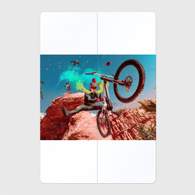 Магнитный плакат 2Х3 с принтом Riders Republic в Новосибирске, Полимерный материал с магнитным слоем | 6 деталей размером 9*9 см | riders republic | велосипед | гонки | игра | человек | экстрим