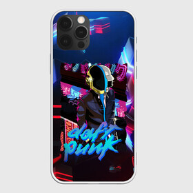 Чехол для iPhone 12 Pro Max с принтом daft punk neon rock в Новосибирске, Силикон |  | by craig drake | daft punk | madeinkipish | thomas bangalter | дафт панк | маски | тома и ги мануэль