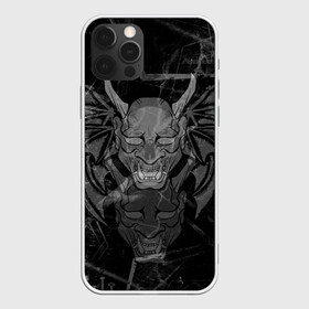 Чехол для iPhone 12 Pro Max с принтом The devil is inside в Новосибирске, Силикон |  | evil | демон | дьявол | зло | клыки | крылья | монстр | рога | страшный | хоррор