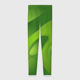 Леггинсы 3D с принтом 3d Green abstract в Новосибирске, 80% полиэстер, 20% эластан | Эластичный пояс, зауженные к низу, низкая посадка | luxury | versace | vip | абстракция | версаче | вип | паттерн | роскошь | текстуры