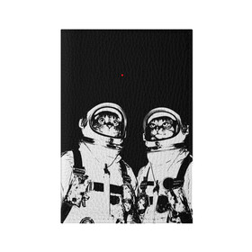 Обложка для паспорта матовая кожа с принтом Коты Космонавты в Новосибирске, натуральная матовая кожа | размер 19,3 х 13,7 см; прозрачные пластиковые крепления | Тематика изображения на принте: 12 | 1961 | astronaut | cat | gagarin | mars | nasa | space | spacex | sssr | yuri | апрель | астронавт | гагарин | день | земля | космонавт | космонавтика | космос | кот | коты | кошка | лазер | луна | марс | наса | планета | поехали | полё
