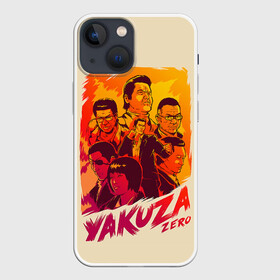 Чехол для iPhone 13 mini с принтом Ykuza Zero в Новосибирске,  |  | game | games | japan | yakuza | игра | игры | кадзума кирю | клан рюдо | подобный дракону | якудза | япония