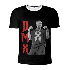 Мужская футболка 3D спортивная с принтом DMX | Earl Simmons в Новосибирске, 100% полиэстер с улучшенными характеристиками | приталенный силуэт, круглая горловина, широкие плечи, сужается к линии бедра | 1970 | 2021 | 50 | cent | coast | cube | dmx | earl | east | gangsta | hardcore | hip | hop | ice | in | legend | music | pace | rap | requiescat | rip | simmons | гангстер | легенда | музыка | рип | рэп | рэпер | симмонс | хип | хоп | эрл