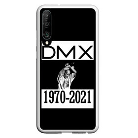 Чехол для Honor P30 с принтом DMX 1970-2021 в Новосибирске, Силикон | Область печати: задняя сторона чехла, без боковых панелей | Тематика изображения на принте: 1970 | 2021 | 50 | cent | coast | cube | dmx | earl | east | gangsta | hardcore | hip | hop | ice | in | legend | music | pace | rap | requiescat | rip | simmons | гангстер | легенда | музыка | рип | рэп | рэпер | симмонс | хип | хоп | эрл