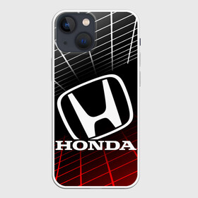 Чехол для iPhone 13 mini с принтом HONDA   ХОНДА   СЕТКА в Новосибирске,  |  | accord | car | civic | honda | sportcar | авто | автомобиль | аккорд | логотип. | сетка | спорткар | тачка | хонда | цивик