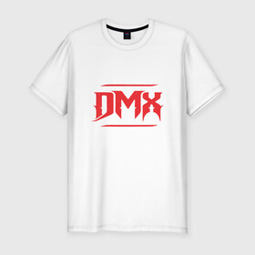 Мужская футболка хлопок Slim с принтом DMX RIP в Новосибирске, 92% хлопок, 8% лайкра | приталенный силуэт, круглый вырез ворота, длина до линии бедра, короткий рукав | dmx | dog | earl simmons | hip hop | music | new york | rap | rapper | rip | ruff ryders | диэмикс | музыка | нью йорк | пёс | рэп | рэпер | хипхоп | эрл симмонс