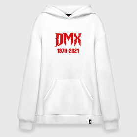 Худи SuperOversize хлопок с принтом DMX - Rest In Peace в Новосибирске, 70% хлопок, 30% полиэстер, мягкий начес внутри | карман-кенгуру, эластичная резинка на манжетах и по нижней кромке, двухслойный капюшон
 | dmx | dog | earl simmons | hip hop | music | new york | rap | rapper | rip | ruff ryders | диэмикс | музыка | нью йорк | пёс | рэп | рэпер | хипхоп | эрл симмонс