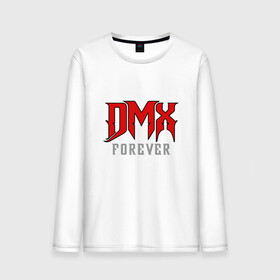 Мужской лонгслив хлопок с принтом DMX Forever в Новосибирске, 100% хлопок |  | dmx | dog | earl simmons | hip hop | music | new york | rap | rapper | rip | ruff ryders | диэмикс | музыка | нью йорк | пёс | рэп | рэпер | хипхоп | эрл симмонс