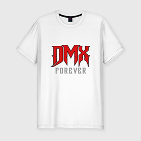 Мужская футболка хлопок Slim с принтом DMX Forever в Новосибирске, 92% хлопок, 8% лайкра | приталенный силуэт, круглый вырез ворота, длина до линии бедра, короткий рукав | Тематика изображения на принте: dmx | dog | earl simmons | hip hop | music | new york | rap | rapper | rip | ruff ryders | диэмикс | музыка | нью йорк | пёс | рэп | рэпер | хипхоп | эрл симмонс