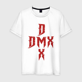 Мужская футболка хлопок с принтом DMX Cross в Новосибирске, 100% хлопок | прямой крой, круглый вырез горловины, длина до линии бедер, слегка спущенное плечо. | Тематика изображения на принте: dmx | dog | earl simmons | hip hop | music | new york | rap | rapper | rip | ruff ryders | диэмикс | музыка | нью йорк | пёс | рэп | рэпер | хипхоп | эрл симмонс