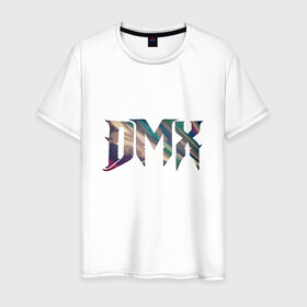 Мужская футболка хлопок с принтом DMX Color в Новосибирске, 100% хлопок | прямой крой, круглый вырез горловины, длина до линии бедер, слегка спущенное плечо. | Тематика изображения на принте: dmx | dog | earl simmons | hip hop | music | new york | rap | rapper | rip | ruff ryders | диэмикс | музыка | нью йорк | пёс | рэп | рэпер | хипхоп | эрл симмонс