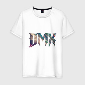 Мужская футболка хлопок с принтом DMX Color в Новосибирске, 100% хлопок | прямой крой, круглый вырез горловины, длина до линии бедер, слегка спущенное плечо. | dmx | dog | earl simmons | hip hop | music | new york | rap | rapper | rip | ruff ryders | диэмикс | музыка | нью йорк | пёс | рэп | рэпер | хипхоп | эрл симмонс