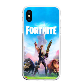 Чехол для iPhone XS Max матовый с принтом Fortnite Новая Глава в Новосибирске, Силикон | Область печати: задняя сторона чехла, без боковых панелей | 2 глава | epic games | fortnite | jonesy | джонси | джоунзи | фортнайт