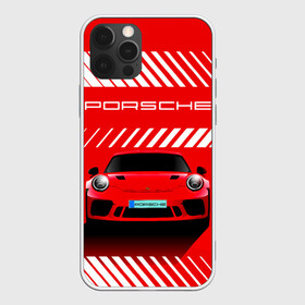 Чехол для iPhone 12 Pro Max с принтом PORSCHE / ПОРШЕ / RED STYLE в Новосибирске, Силикон |  | 911 | auto | carrera | cayenne | macan | porsche | sportcar | taycan | автомобиль | градиент. | каен | карера | красный | макан | полосы | порш | порше | спорт | спорткар | тайкан