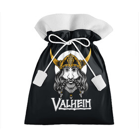 Подарочный 3D мешок с принтом Valheim Viking в Новосибирске, 100% полиэстер | Размер: 29*39 см | fantasy | mmo | valheim | valve | валхейм | вальхейм | викинги | выживалка | игра | королевская битва | ммо | ролевая игра | фэнтази