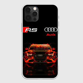 Чехол для iPhone 12 Pro Max с принтом AUDI RS 5 FIRE / АУДИ РС 5 в Новосибирске, Силикон |  | Тематика изображения на принте: audi | car | fire. | q5 | q6 | q7 | rs 5 | sportcar | а3 | а4 | а6 | а8 | авто | автомобиль | ауди | огонь | рс 5 | спорт | спорткар