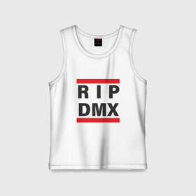 Детская майка хлопок с принтом RIP DMX в Новосибирске,  |  | dmx | dog | earl simmons | hip hop | music | new york | rap | rapper | rip | ruff ryders | диэмикс | музыка | нью йорк | пёс | рэп | рэпер | хипхоп | эрл симмонс