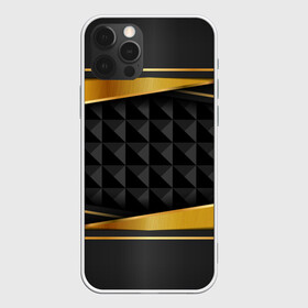 Чехол для iPhone 12 Pro Max с принтом 3D luxury black gold Плиты 3Д в Новосибирске, Силикон |  | luxury | versace | vip | абстракция | версаче | вип | паттерн | роскошь | текстуры
