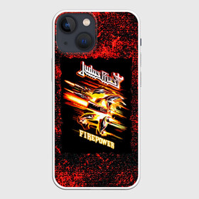 Чехол для iPhone 13 mini с принтом JUDAS PRIEST rock в Новосибирске,  |  | judas priest | гленн типтон | йен хилл | роб хэлфорд | скотт трэвис | хард рок | хеви метал