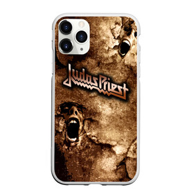 Чехол для iPhone 11 Pro матовый с принтом JUDAS PRIEST SCREAM в Новосибирске, Силикон |  | judas priest | гленн типтон | йен хилл | роб хэлфорд | скотт трэвис | хард рок | хеви метал