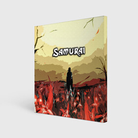 Холст квадратный с принтом SAMURAI PROJECT RED в Новосибирске, 100% ПВХ |  | 2077 | cd projekt red | cyberpunk | cyberpunk 2077 | game | samurai | арт | будущее | видеоигра | игра | киберпанк | киберпанк 2077 | киборг | киборги