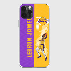 Чехол для iPhone 12 Pro Max с принтом Леброн NBA в Новосибирске, Силикон |  | basketball | lakers | lebron | media | nba | toplanding | баскетболл | леброн | лейкерс | лого баскетбольных клубов | лос анджелес | нба