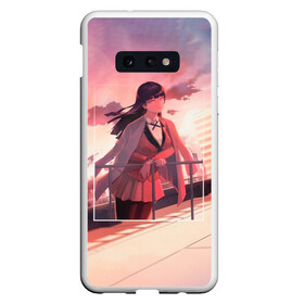 Чехол для Samsung S10E с принтом Kakegurui Yumeko Jabami art в Новосибирске, Силикон | Область печати: задняя сторона чехла, без боковых панелей | anime | girl | jabami | kakegurui | manga | yumeko | аниме | арт | девушка | джабами | закат | какегуруи | манга | юмеко