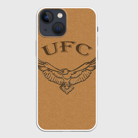 Чехол для iPhone 13 mini с принтом UFC в Новосибирске,  |  | ufc | ultimate fighting championship | бои | единоборства | смешанные единоборства