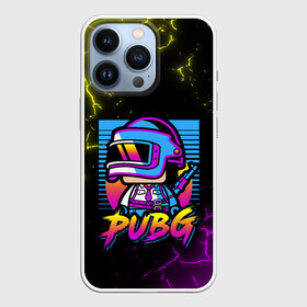 Чехол для iPhone 13 Pro с принтом PUBG RETRO NEON   ПАБГ НЕОН в Новосибирске,  |  | games | neon | playerunknowns battlegrounds | pubg | pubg lite | pubg mobile | retro | игра | королевская битва | луна. | неон | пабг | пабг мобайл | пубг | ретро | стрелялка