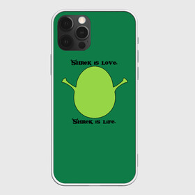 Чехол для iPhone 12 Pro Max с принтом Shrek is love, Shrek is life в Новосибирске, Силикон |  | donkey | fiona | gonna | is | life | love | me | once | roll | shrek | somebody | the | told | world | артур | в | гарольд | дракон | жизнь | кот | лорд | любовь | мем | мерлин | огр | осел | пиноккио | пряник | сапогах | фаркуад | фиона | чарм